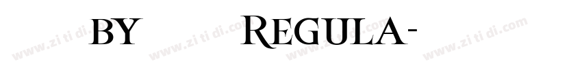 华文黑体 by 宁静之雨 Regula字体转换